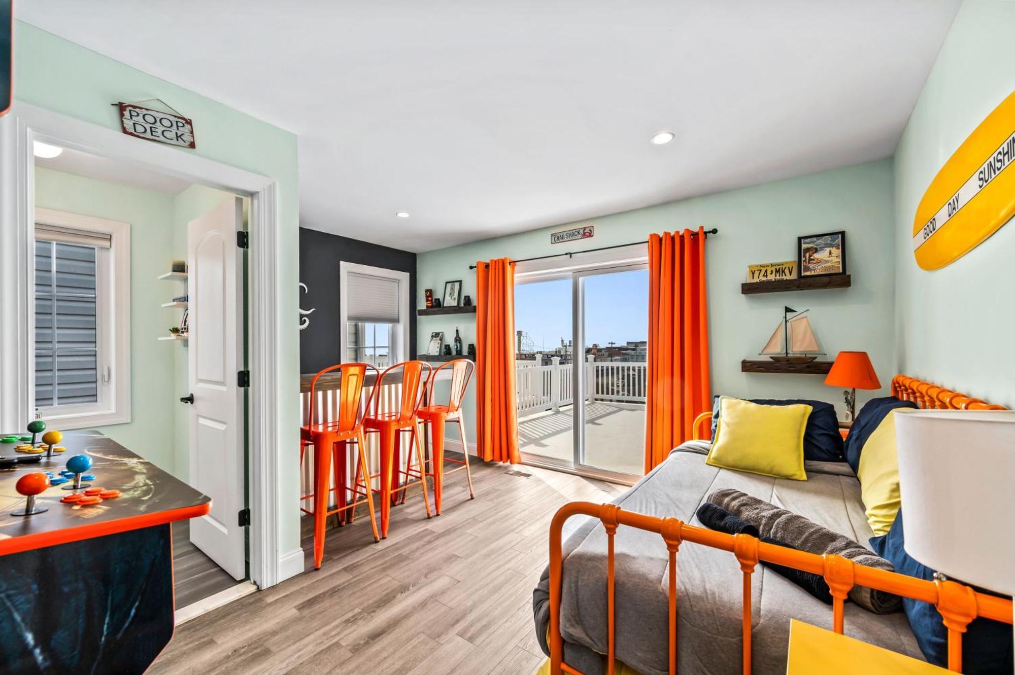 Beach House Steps Away From The Boardwalk And Beach With Ocean Views In Seaside Heights! Exterior photo